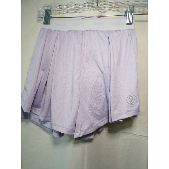 Aeropostale Other - Aeropostale Girls Athletic Shorts Lavender Pleated Aero 87 Size M 10 12